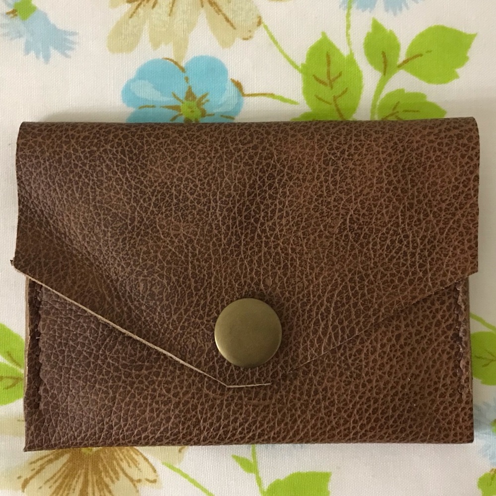Hand Crafted Brown Leather Wallet